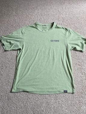 Patagonia Men’s Short Sleeve Trail Tee — Sage Green